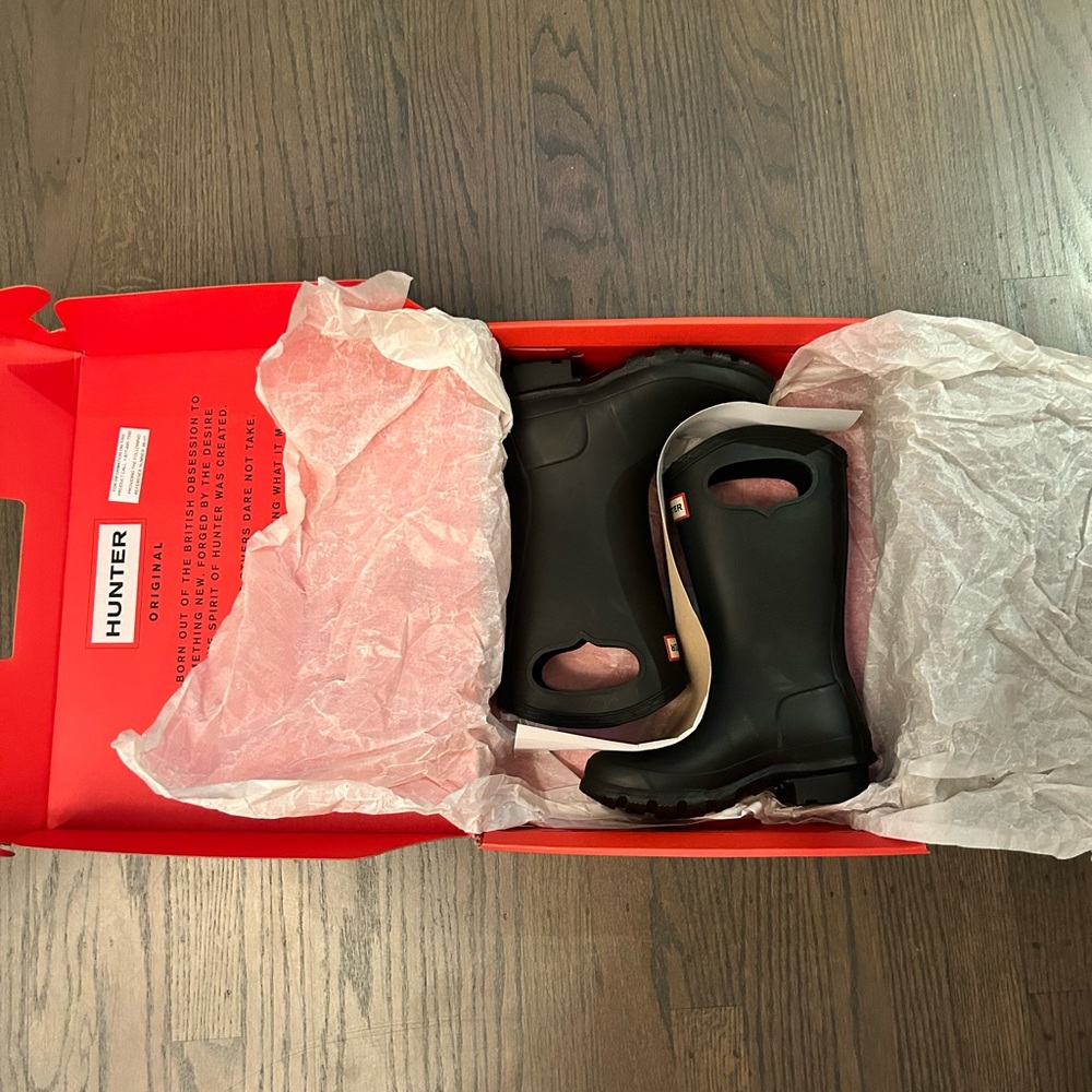 COPY - Hunter Pull-On Rain Boots - Little Kid Size 13